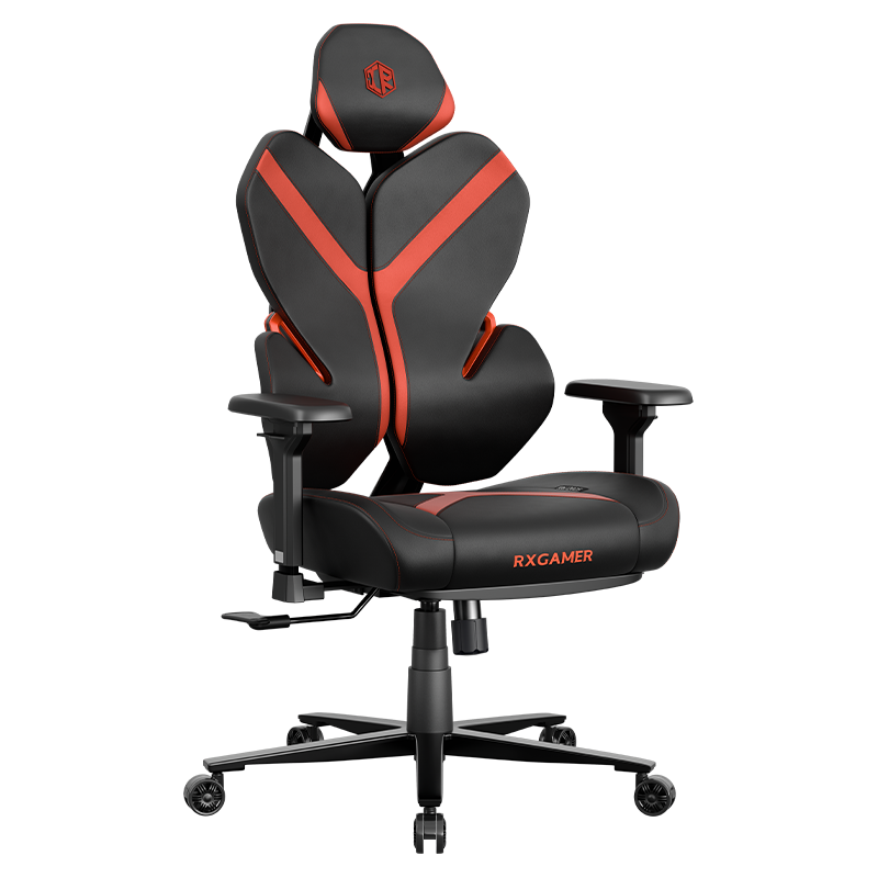 RXGAMER RX-K6-6302 Kursi Gaming Berbaring Sandaran Tangan 3D yang Dapat Disesuaikan
