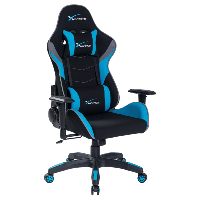 RXGAMER RX-2025 Kursi Gaming Berbaring Kain Nanas Bernapas yang Dapat Disesuaikan