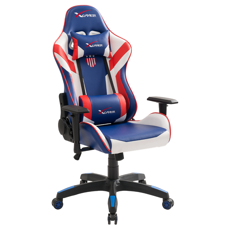 RXGAMER RX-2030 Kursi Gaming Ergonomis Lumbar & Sandaran Kepala yang Dapat Disesuaikan